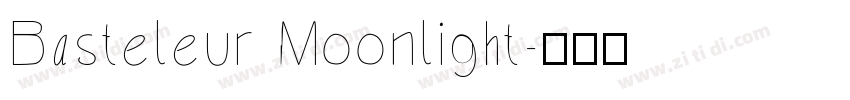 Basteleur Moonlight字体转换